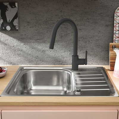 Franke Смесител за кухня FRANKE, Lina pull down nozzle side HP (Lina pull down nozzle side HP)