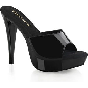 Pleaser USA Pleaser Cocktail-501 Blk/Blk 36