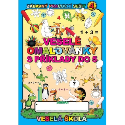 Veselé omalovánky s příklady do 5k
