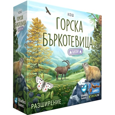 Bluebird Games Разширение за настолна игра Горска бъркотевица: Алпи (Forest Shuffle: Alpine Expansion) (BBG2506)