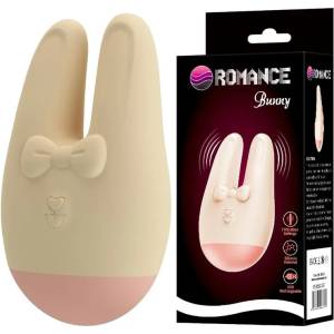  Клитор стимулатор със заешки ушички, силиконов - Romance Bunny Cream (D-246867)