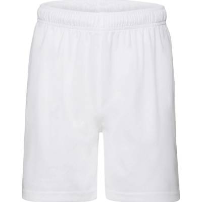 White shorts Performance Fruit of the Loom bílá
