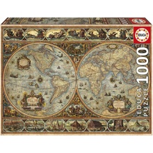 EDUCA Historická mapa sveta 1000 dielov