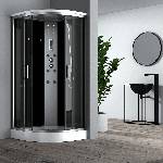 Inter Ceramic Хидромасажна душ кабина ЧАР ICSH 888LT NEW EASY ASSEMBLE, Inter Ceramic, 90x90x215см, 4мм (888LT NEW EASY ASSEMBLE)
