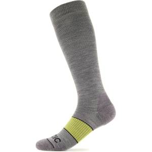 Stoic Компресионни чорапи Stoic Merino Light Compression Socks - Grey / Lime II - размер 45-47 (EU) (201-6859-0414)