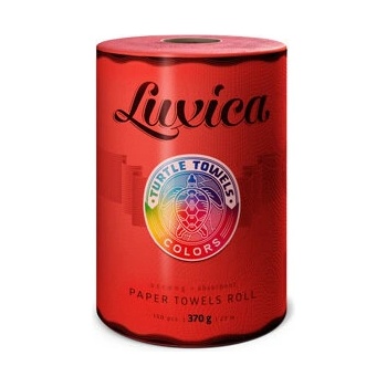 Luxica® Turtle Towels Colors червена кухненска ролка (9292891)