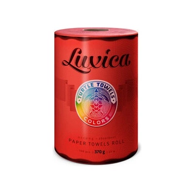 Luxica® Turtle Towels Colors червена кухненска ролка (9292891)