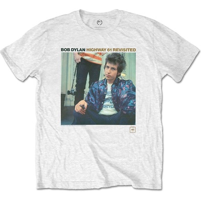 Bob Dylan tričko Highway 61 Revisited biele