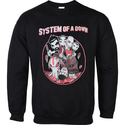 ROCK OFF мъжки суичър System Of A Down - Mushroom People - ROCK OFF - SOADSWT22MB