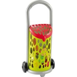 Ecoiffier Количка на колела с хранителни стоки (e 0977)