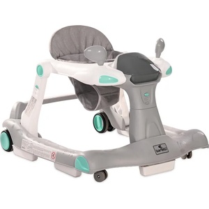 Lorelli Проходилка 2 в 1 Lorelli - Rider, Grey & White (10120390001) Проходилка