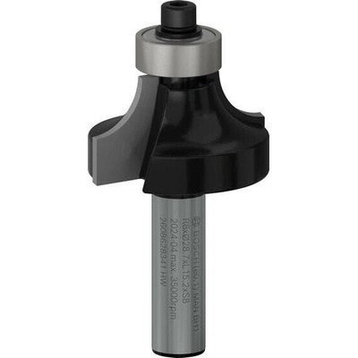 BOSCH Fréza zaobľovacia Standard for Wood 8mm R1 8mm L 15,2mm G 53mm 2.608.628.341