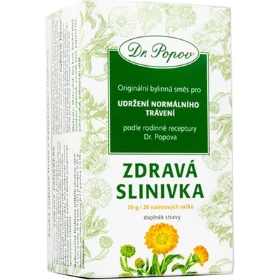 Dr.Popov Zdravá Slinivka porcovaná směs 30 g