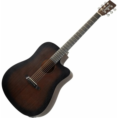 Tanglewood TWCR DCE Whiskey Barrel Burst Satin Електро-акустична китара Дреднаут