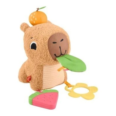 Mattel Fisher-Price Sensimals: Плюшена фигурка Капибара - 24 см