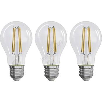 EMOS К-кт 3x LED Крушка FILAMENT A60 E27/5W/230V 2700K Енергиен клас A (EMS1089)