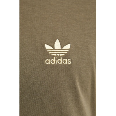 adidas Originals Памучна тениска adidas Originals в зелено с изчистен дизайн IZ2105 (IZ2105)