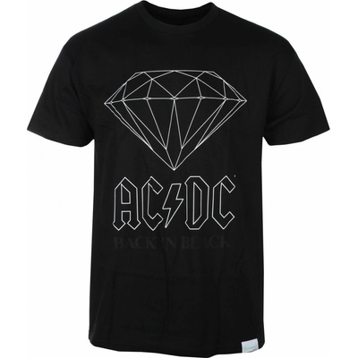 Diamond metal tričko AC-DC Back In Black čierne