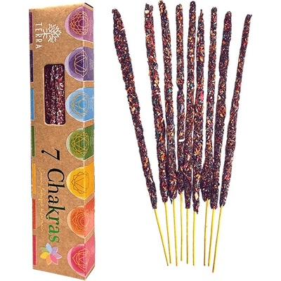 Terra vonné tyčinky 7 Chakras 20 g