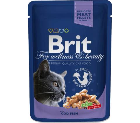 Brit Premium Cat Cod Fish 100 g