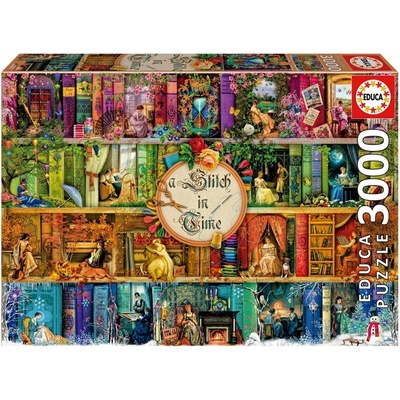 Educa Пъзел, Educa, Бримки във времето, 3000 части