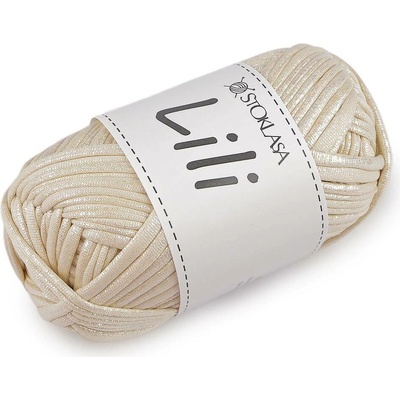 Pletací příze Lili s AB efektem 100 g Varianta: 4 krémová světlá, Balení: 1 ks 62311/162085/290259