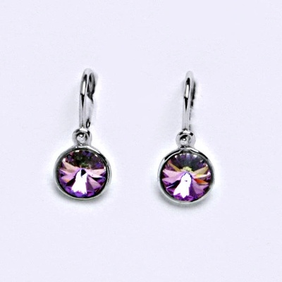 Čištín dětské 281620249 kolečka se Swarovski krystalem Vitrail Light NK 1336