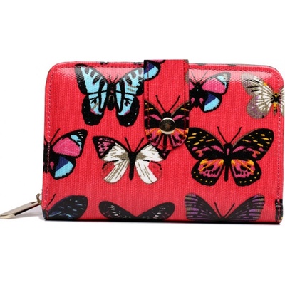 Lulu peňaženka Butterfly ružová