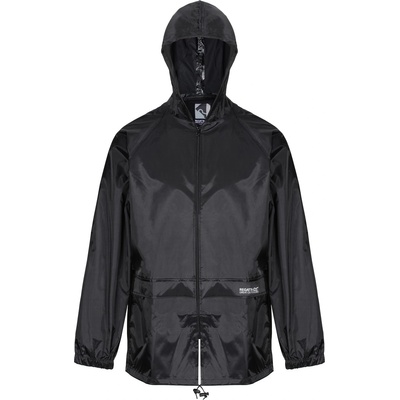 Regatta Непромокаемо яке Regatta Mens Stormbreaker Hooded Long Sleeve Waterproof Jacket - Black