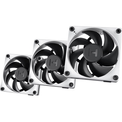 HYTE Комплект вентилатори 3-бр 120мм hyte thiccc fp12 + np50 (hyte-fan-fp12-bw-3np)