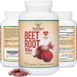 Double Wood Supplements Сърдечно - съдова система и детокс - Червено цвекло, 210 капсули Double Wood (JQHYT DW)
