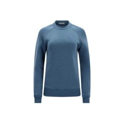 Aclima FleeceWool Crewneck Women Blue Fusion modrá