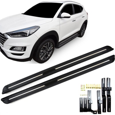 Bočné nášľapy pre HYUNDAI Tucson, 2015-20 / Black