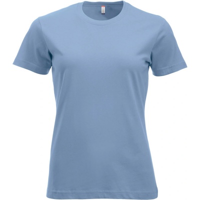 CLIQUE Tričko New Classic T Women krátký rukáv dámské COT67936103700 light blue Modrá světlá