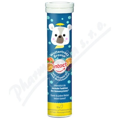 Intact Statný medvěd vit. D3 + multivit. Tropic 15 tabliet
