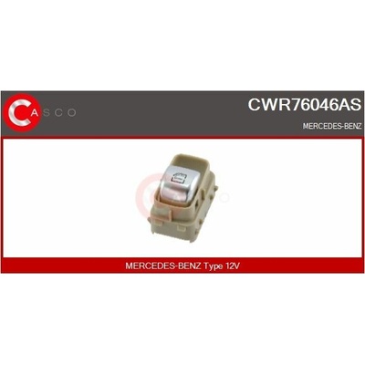 Spínač, zvedací zařízení oken CASCO CWR76046AS