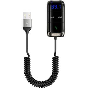YESIDO Bluetooth FM модулатор, TF карта - Yesido приемник (YAU32) - Черен