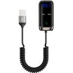 YESIDO Bluetooth FM модулатор, TF карта - Yesido приемник (YAU32) - Черен