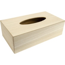 Indecor Box na papírové kapesníky dřevo 26 x 14 x 8 cm