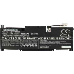 Movano Батерия за MSI Modern 14 / Modern 15 / Stealth 15M, BTY-M491, Type 1, 4600 mAh (BT/MS-M491)