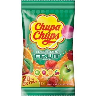 Chupa Chups Fruit Lízátko mix chutí ovocných 1,44 kg