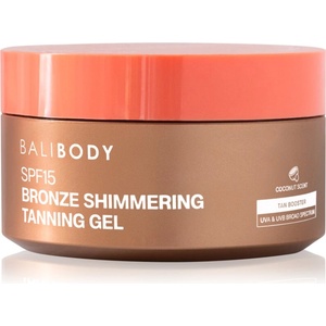 Bali Body Shimmering Tanning Gel гел за слънчеви бани SPF 15 150 гр