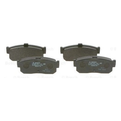 Sada brzdových platničiek kotúčovej brzdy BOSCH 0 986 461 144