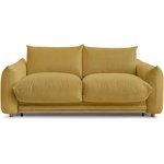 Bobochic Жълт сгъваем диван 234 cm Ernest - Bobochic Paris (WT-AKIT-3.5R-W_1 P1294)