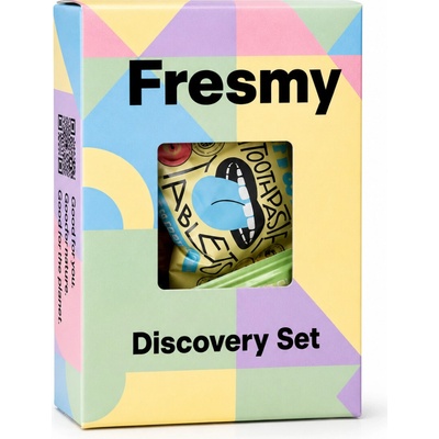 Fresmy Discovery Set a ústna voda v tabletách 12 ks
