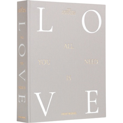 Printworks All You Need is Love Албум за снимки, сив (PW00769)