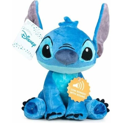 Mikrotrading LILO a STITCH STITCH plyšový 20 cm sedící na baterie se zvukem