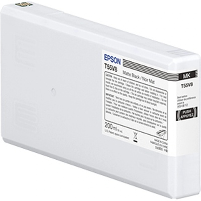 Epson C13T55W800 матово черен (matt black) оригинална касета (C13T55W800)