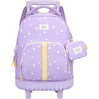 Ученическа раница на колела Mayfair Daisy Lilac (68477)