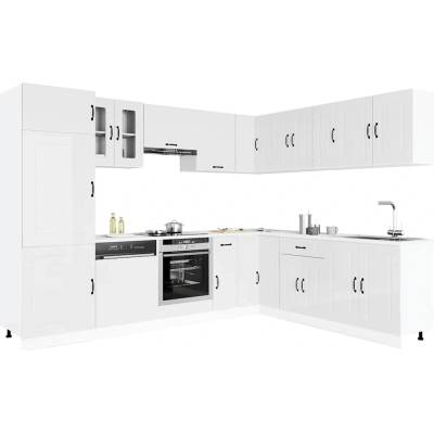 vidaXL Комплект кухненски шкафове от 14 части Kalmar, инженерно дърво (3314973)